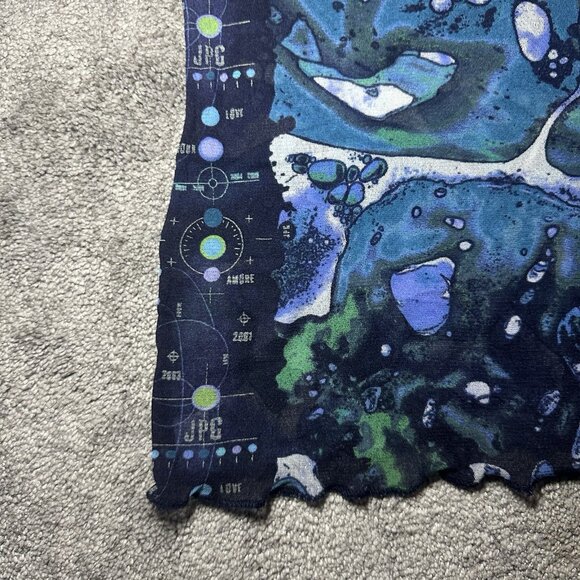 Vintage JPG Jean Paul Gaultier Mesh Bacteria SS 2001 Top Womens M Medium Tank - Picture 7 of 15